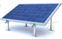 Устройство солнечных модулей на открытой местности