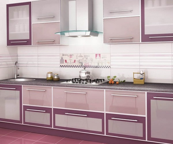 Сиреневый цвет в интерьере кухни: подбираем оттенки