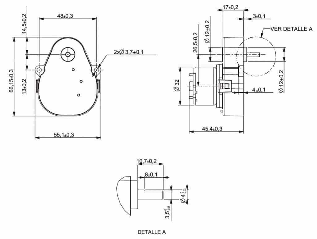 Example of a speed reducer design