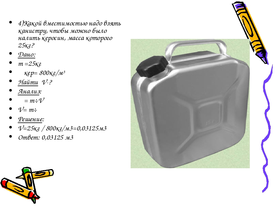 1 л керосина в кг. Канистра с бензином схема. Объем канистры. Объем 5 литровой канистры м3. Как определить сколько литров канистра.