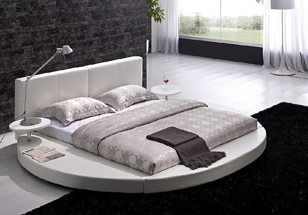 contemporary bedroom setting
