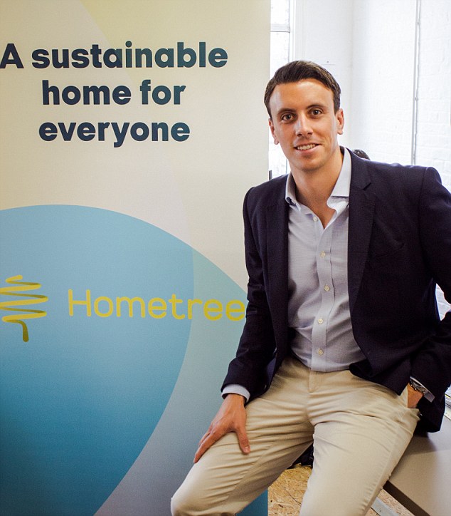 Winning idea?  Simon Phelan set up HomeTree in 2016 with co-founder Andreu Tobella