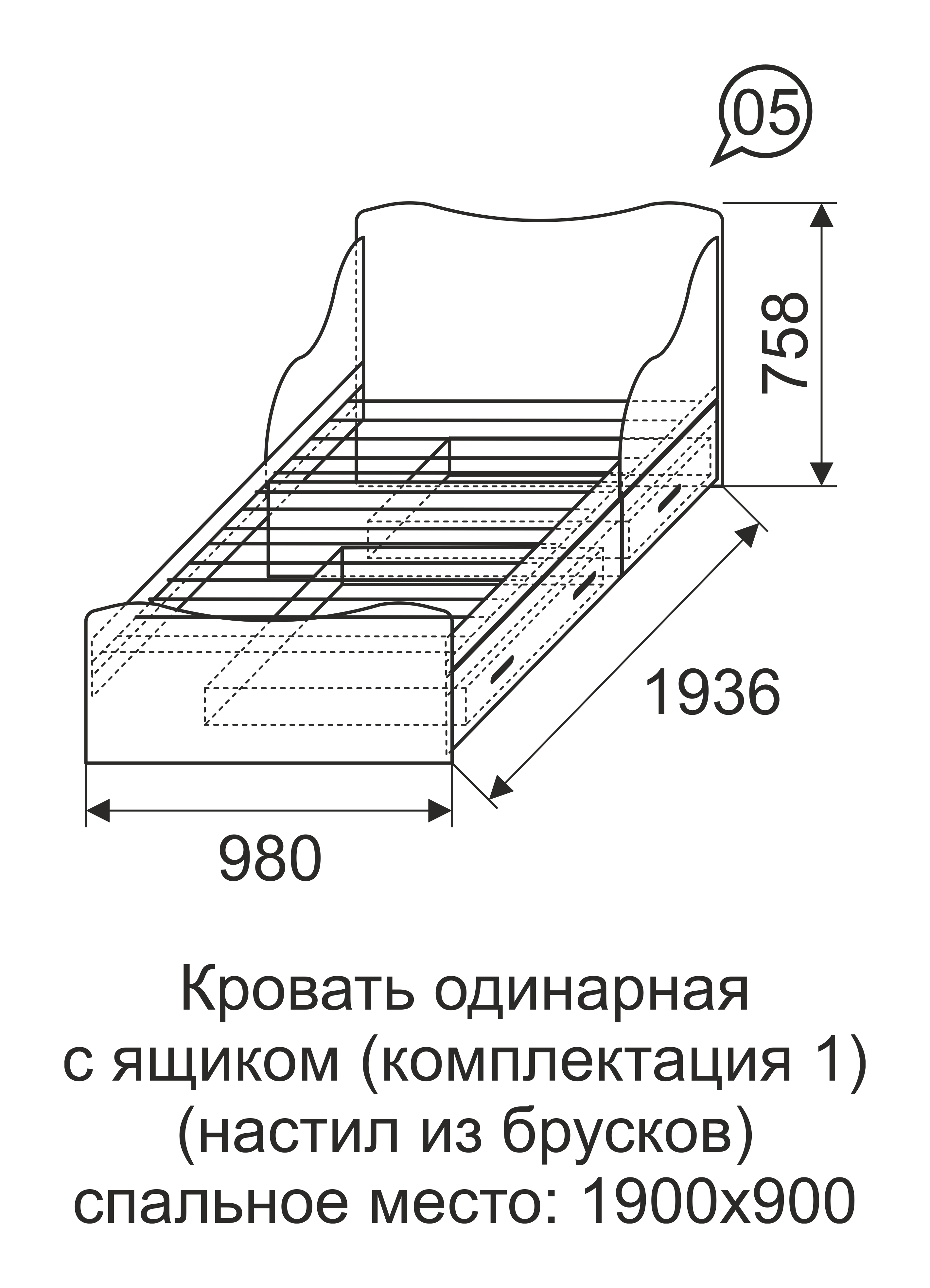 Размер односпальной кровати стандарт в россии ширина и длина