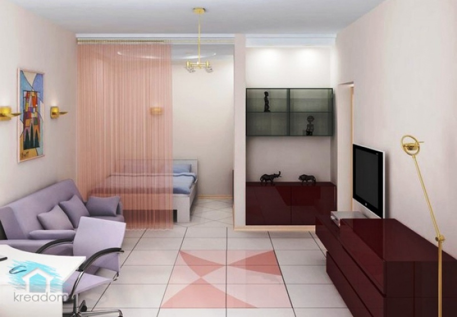 Фото дизайна интерьера комнаты студентов - интересная планировка для общежития