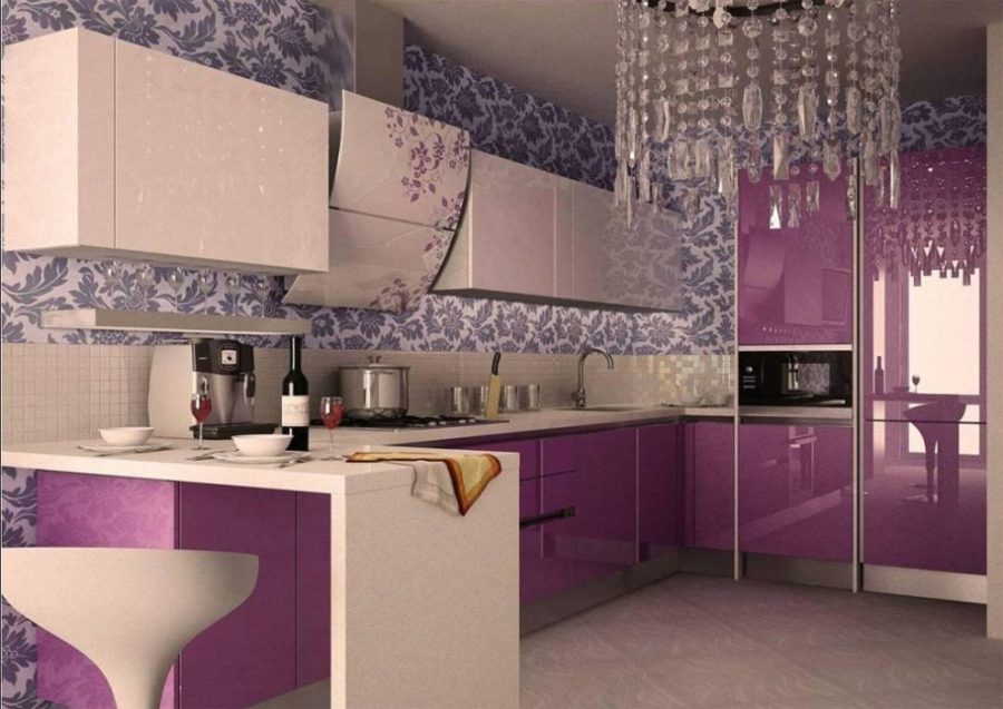 дизайн кухни +в фиолетовых цветах	128
дизайн кухни +в фиолетовом цвете