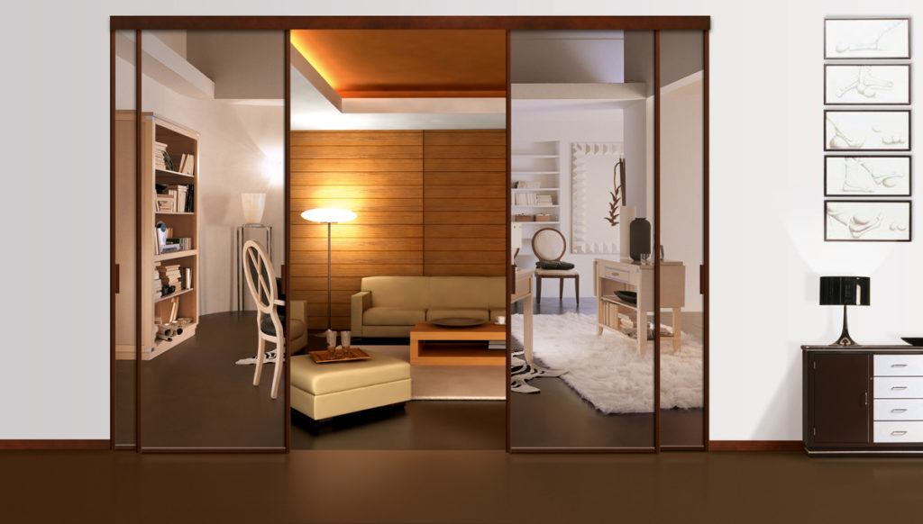 Виды и особенности перегородок для зонирования пространства в комнате