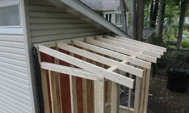 Lean to Shed Roof Framing