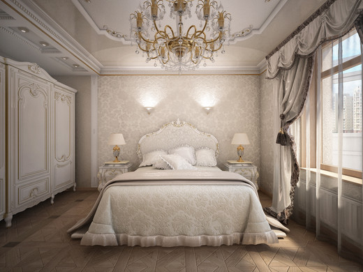 спальня классический стиль
