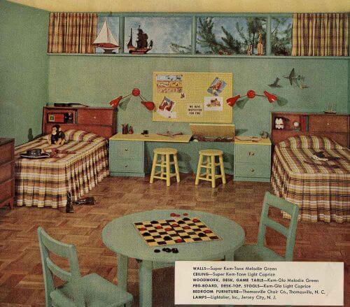 1956 bedroom sherwin williams