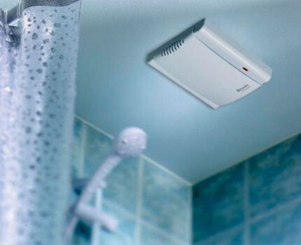 Вытяжной вентилятор в ванной