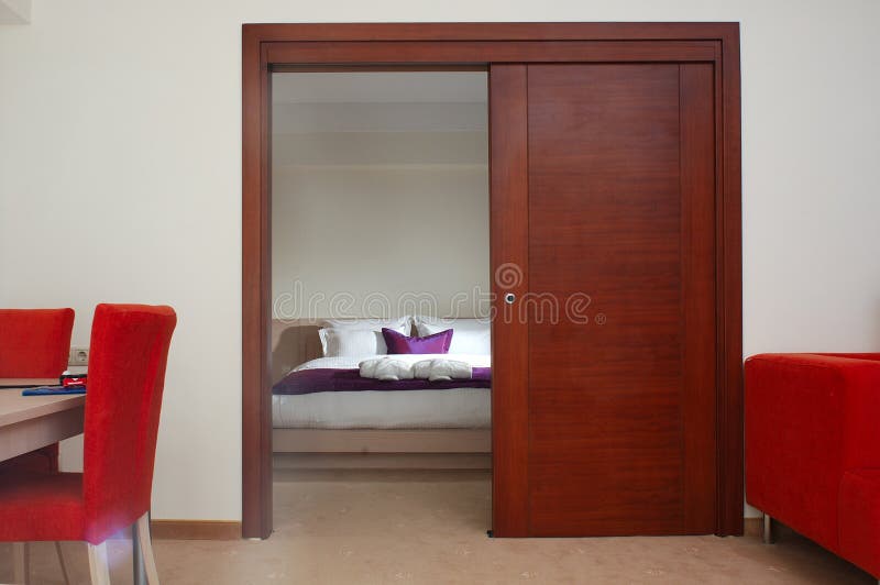 Hotel Bedroom royalty free stock photography