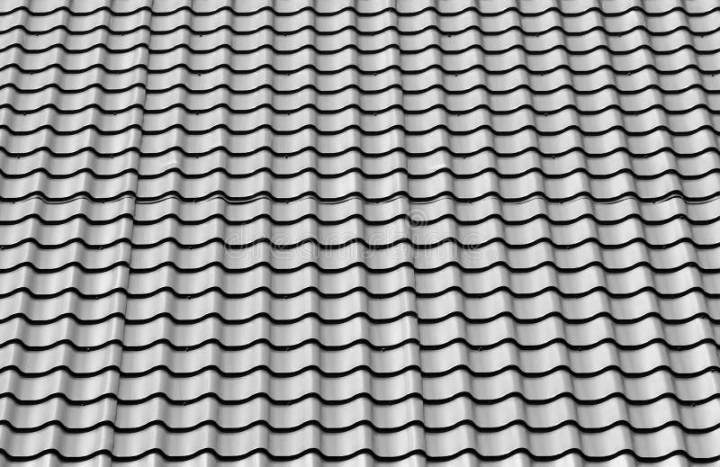 New roof metal tile royalty free stock photo