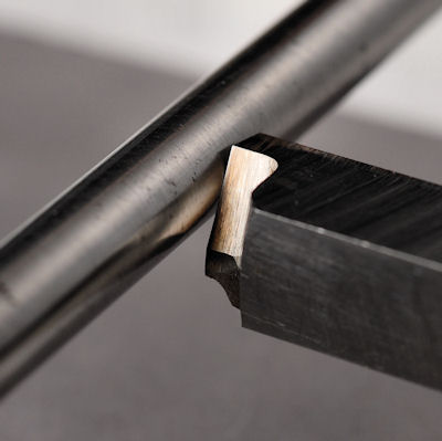 photo of a lathe shear tool
