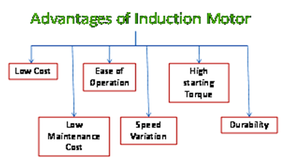 Advantages of Induction Motor